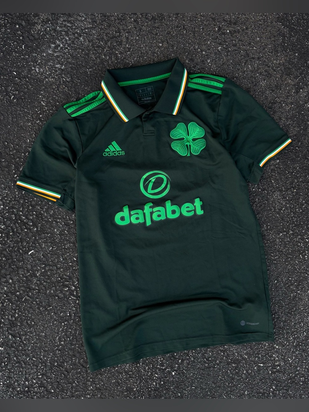 Adidas 23/24 Celtic Football Club Away Soccer Jersey Green IC1500 Size Small